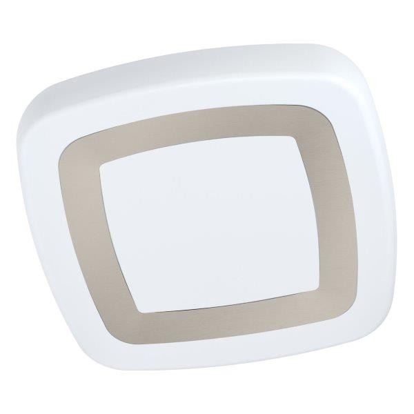 Eglo 90099109 Ruidera LED stropní svítidlo | Teplá bílá | Bílá | Kov | Stříbrná | 22W