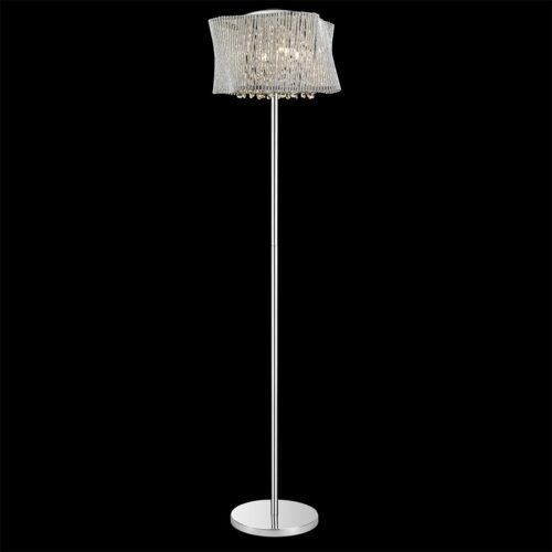 LUXERA 91046107 Zonda Stojací lampa | G9 | Chrom | Kov