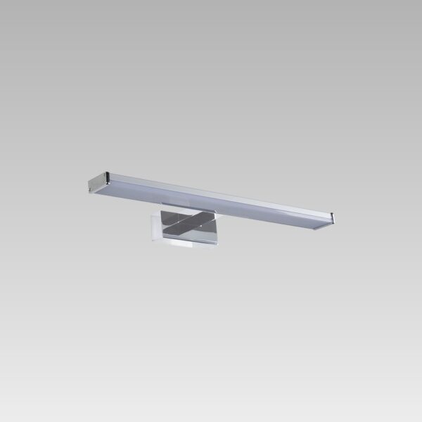 PREZENT 92070200 Tremolo LED Koupelnové nástěnní svítidlo | Přírodní bílá | 8=720lmW | Bílá | Chrom | Kov | Stříbrná