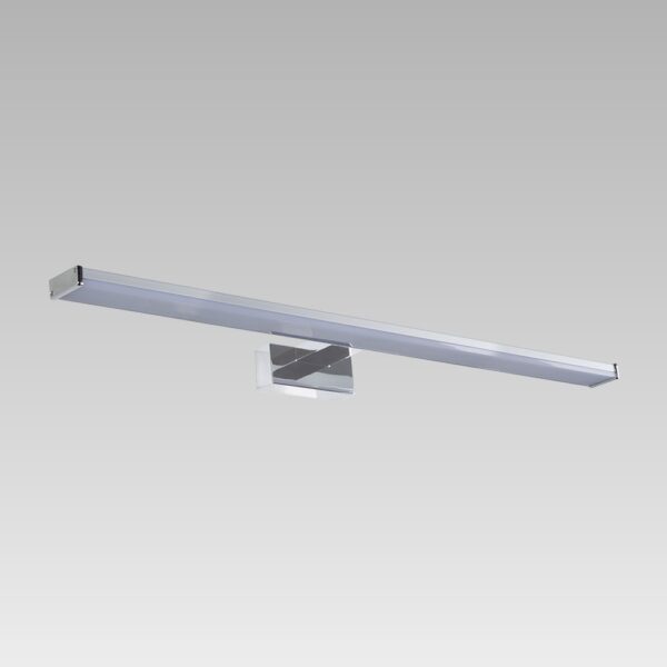 LUXERA 92070202 Tremolo LED nástěnní svítidlo | Přírodní bílá | 15=1350lmW | Bílá | Chrom | Kov | Stříbrná