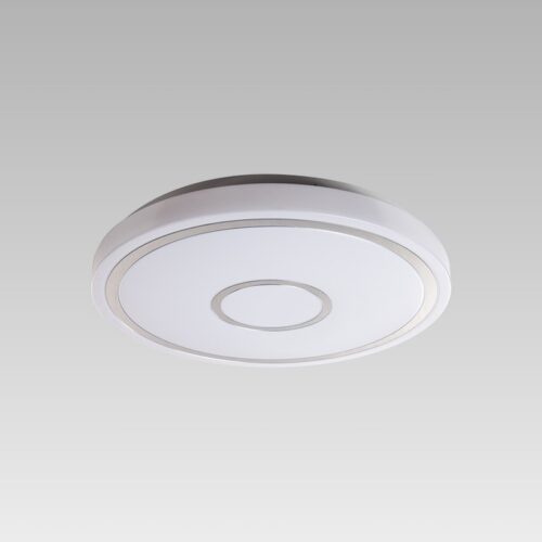PREZENT 92071302 Mistral LED stropní svítidlo | Přírodní bílá | 36=3240lmW | Bílá | Chrom | Kov