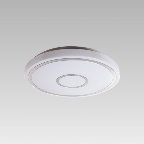 PREZENT 92071302 Mistral LED stropní svítidlo | Přírodní bílá | 36=3240lmW | Bílá | Chrom | Kov