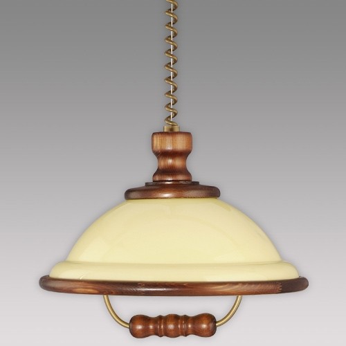 PREZENT 92073006Z54 Acryl Wood Lustr | E27 | Dřevo