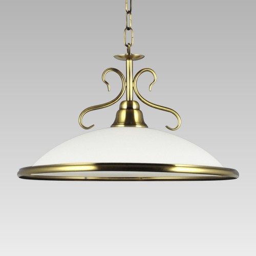 PREZENT 92075351 Viola Lustr | E27 | Barevný kov | Bílá | Bronz