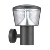 PREZENT 92066004 Dublin LED Nástěnné venkovní světlo | Přírodní bílá | 11=900lmW | Šedá