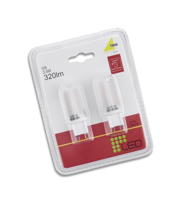 Trio 929-230 LED žárovka G9 | Teplá bílá | Bílá | 3W