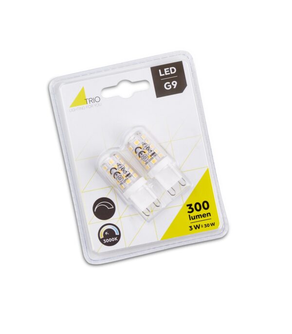 Trio 929-2300 LED žárovka G9 | Teplá bílá | 3W