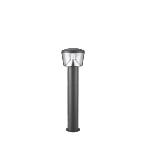 PREZENT 92066005 Dublin LED Zahradní sloupkové světlo | Přírodní bílá | 11=900lmW | Šedá