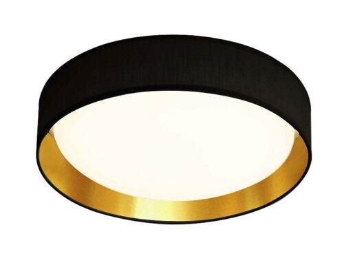 Searchlight 96009371-50BGO LED stropní svítidlo | Teplá bílá | 25W | Barevný kov | Černá | Zlatá