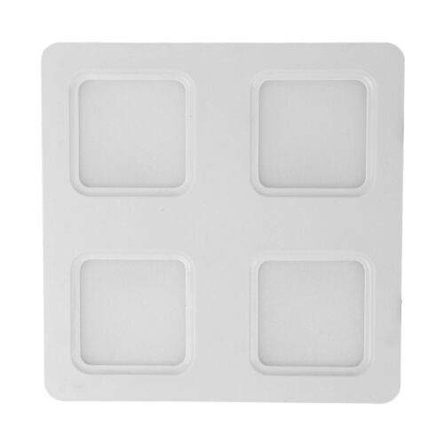 EMITHOR 94027303 Quadric LED stropní svítidlo | Přírodní bílá | Bílá | 36W