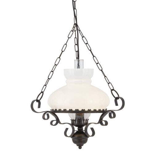 Searchlight 96000576RU Oil Lantern Lustr | E27 | Hnědá