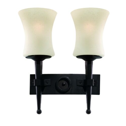 Searchlight 96000812-2BK Nástěnné svítidlo | E27 | Černá