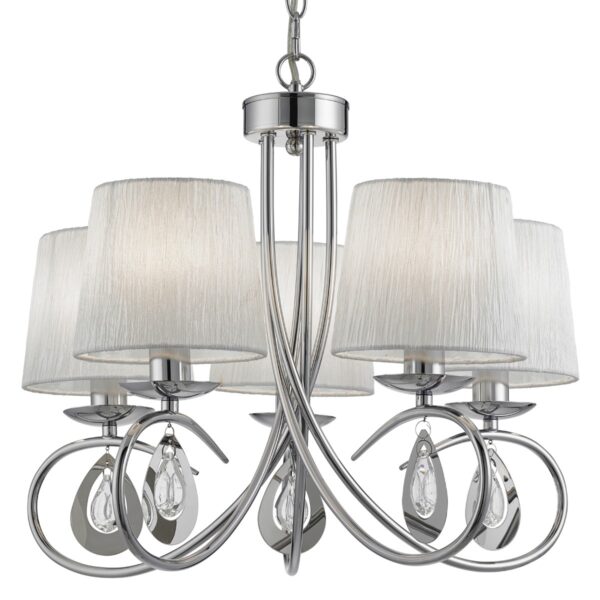 Searchlight 96001025-5CC Lustr | E14 | Chrom | Kov