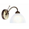 Searchlight 96001131-1AB Nástěnné svítidlo | E14 | Barevný kov | Mosaz