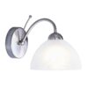 Searchlight 96001131-1SS Nástěnné svítidlo | E14 | Kov | Stříbrná