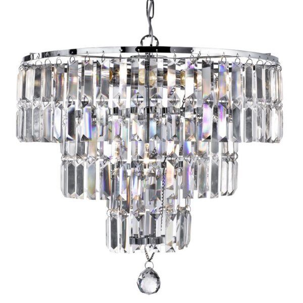 Searchlight 96001375-5CC Lustr | E14 | Chrom | Kov