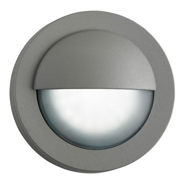 Searchlight 96001402GY Outdoor Lights LED Nástěnné venkovní světlo | Přírodní bílá | Šedá | 3W