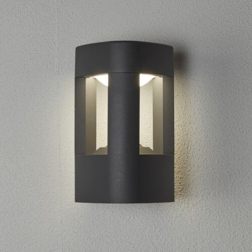 Searchlight 96002005GY Outdoor LED Nástěnné venkovní světlo | Přírodní bílá | Šedá | 5,2W