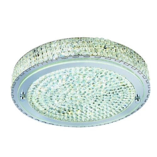 Searchlight 96002713CC Vesta LED stropní svítidlo | Přírodní bílá | 20=1245lmW | Chrom | Kov
