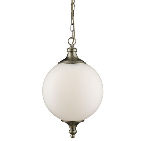 Searchlight 96003051AB Atom Lustr | E27 | Barevný kov | Bronz