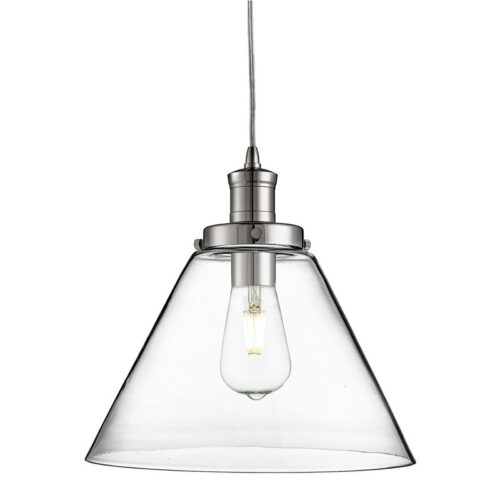 Searchlight 96003228CC Pyramid Lustr | E27 | Chrom | Kov