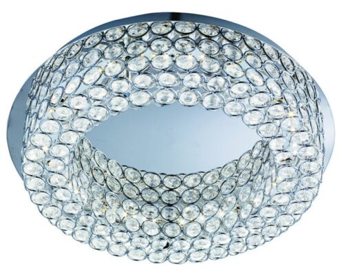 Searchlight 96004291-54CC LED stropní svítidlo | Přírodní bílá | 27=1530lmW | Chrom | Kov