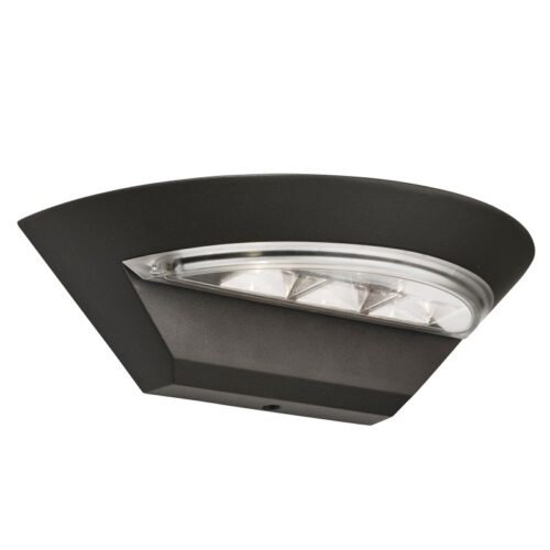 Searchlight 96005122GY Outdoor LED Nástěnné venkovní světlo | Přírodní bílá | Šedá | 6W