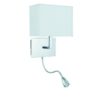 Searchlight 96006519CC Wall LED nástěnní svítidlo | Studená bílá | Chrom | Kov