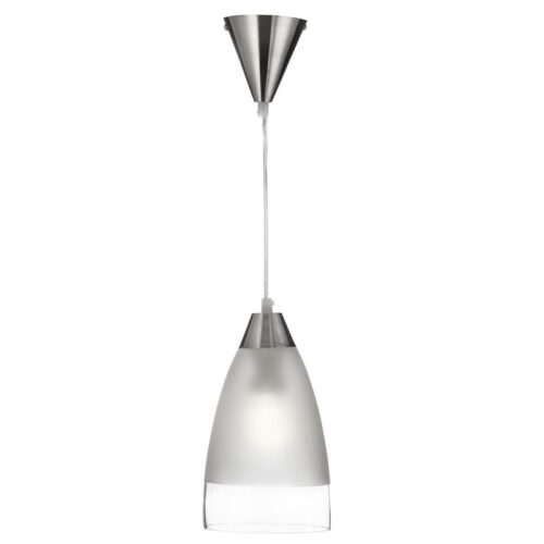 Searchlight 96007702 Pendants Lustr | E27 | Kov | Stříbrná