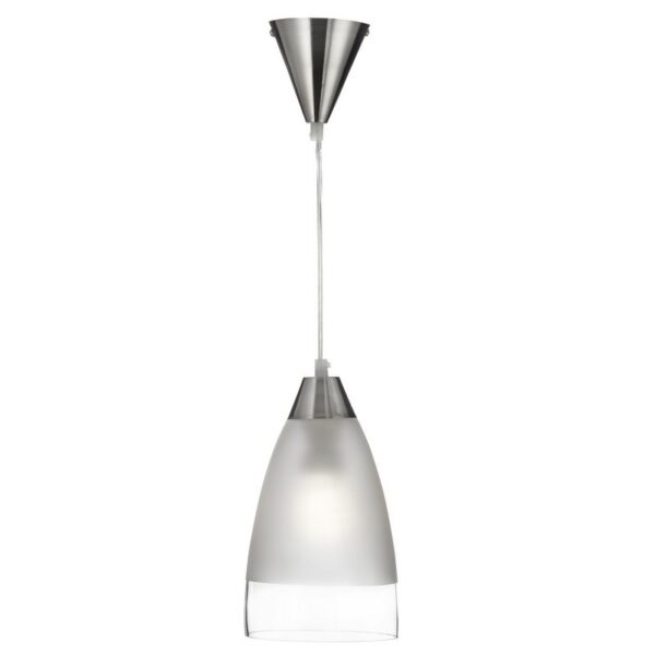 Searchlight 96007702 Pendants Lustr | E27 | Kov | Stříbrná