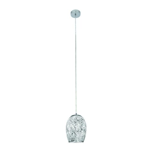 Searchlight 96008069WH Crackle Lustr | E27 | Bílá