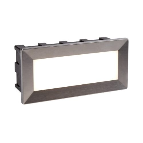 Searchlight 960762 Ankle LED venkovní svítidlo | Přírodní bílá | Bílá | Černá | Kov | Nerez | 3,5W