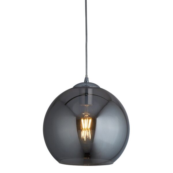Searchlight 961632SM Balls Lustr | E27 | Chrom | Kov