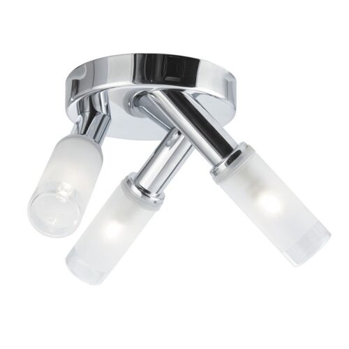 Searchlight 962653-3CC-LED LED Koupelnové stropní svítidlo | Teplá bílá | Chrom | Kov | 3x2,5W