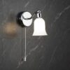 Searchlight 962931-1CC-LED LED Koupelnové nástěnní svítidlo | Teplá bílá | Bílá | Chrom | Kov | 2,5W