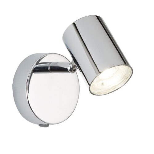 Searchlight 963171CC Rollo LED nástěnní svítidlo | Teplá bílá | Chrom | Kov | 4W