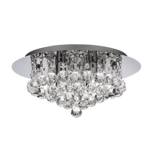 Searchlight 964404-4CC-LED LED Koupelnové stropní svítidlo | Přírodní bílá | Chrom | Kov | 4x3W
