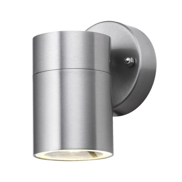 Searchlight 965008-1-LED LED Nástěnné venkovní světlo | Teplá bílá | Kov | Nerez | 3W