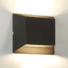 Searchlight 965111BK LED Nástěnné venkovní světlo | Přírodní bílá | Černá | 2x12W