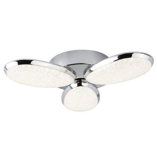 Searchlight 966213-3CC LED Přisazené stropní svítidlo | Přírodní bílá | Chrom | Kov | 24W