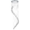 Searchlight 966720-20-LED LED Křišťálový lustr | Teplá bílá | Chrom | Kov | 20x3W