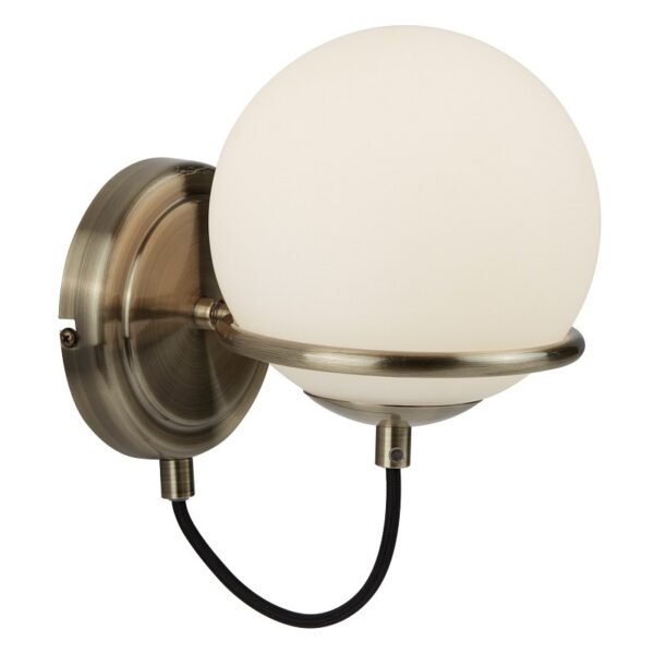 Searchlight 967091AB Sphere Nástěnné svítidlo | E14