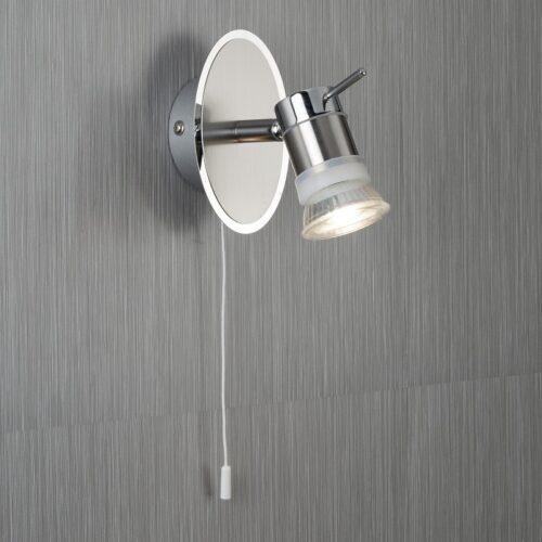 Searchlight 967441CC-LED Aries LED nástěnní svítidlo | Teplá bílá | Chrom | Kov | 5W