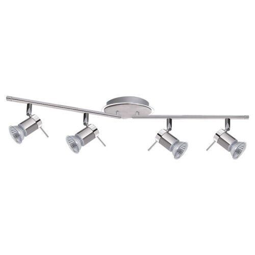 Searchlight 967444CC-LED Aries LED bodové svítidlo | Teplá bílá | Chrom | Kov | Stříbrná | 4x5W