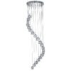 Searchlight 967820-20-LED LED Křišťálový lustr | Teplá bílá | Chrom | Kov | 20x3W