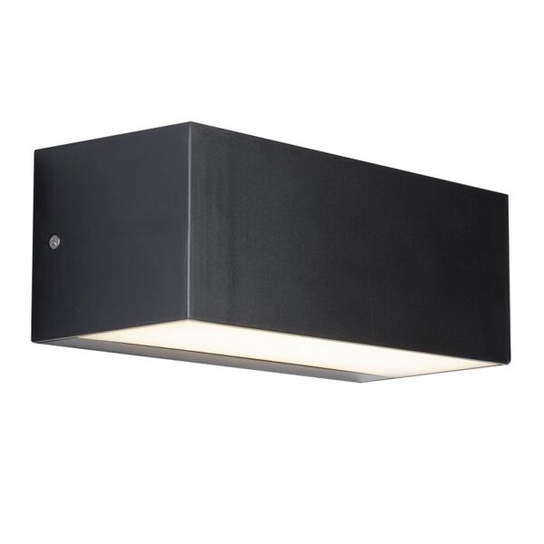 Searchlight 968735GY Outdoor LED Nástěnné venkovní světlo | Přírodní bílá | Šedá | 13,5W