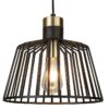 Searchlight 969411BK Bird Cage Lustr | E27