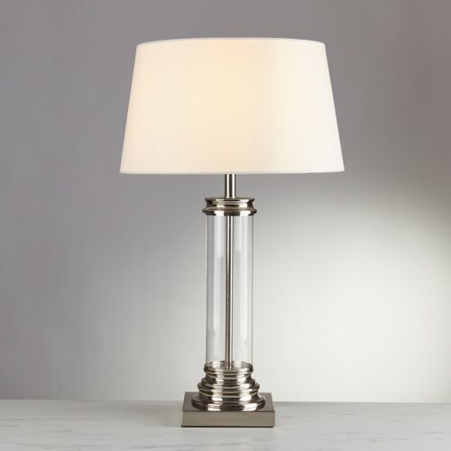Searchlight 96EU5141SS Pedestal Stolní lampička | E27