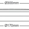 Philips 8719514431966 Ozziet LED stropní svítidlo | Přírodní bílá | 18W | Černá
