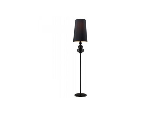 Azzardo AZ0063 Baroco Stojací lampa | E27 | Černá